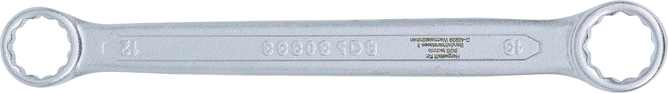 BGS Doppel-Ringschlüssel | extra flach | SW 12 x 13 mm