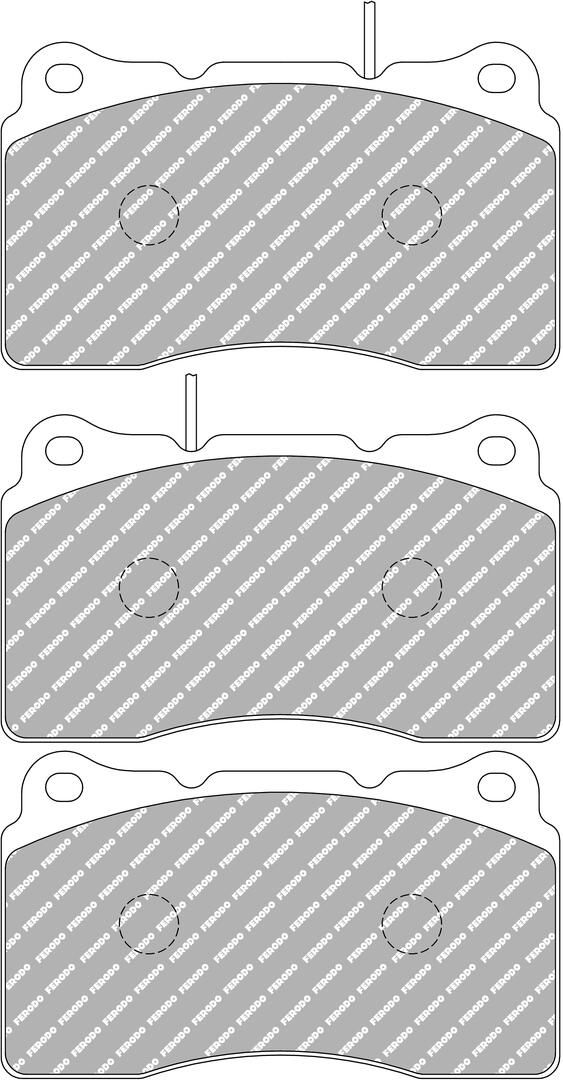 Bremsbelagsatz, Scheibenbremse