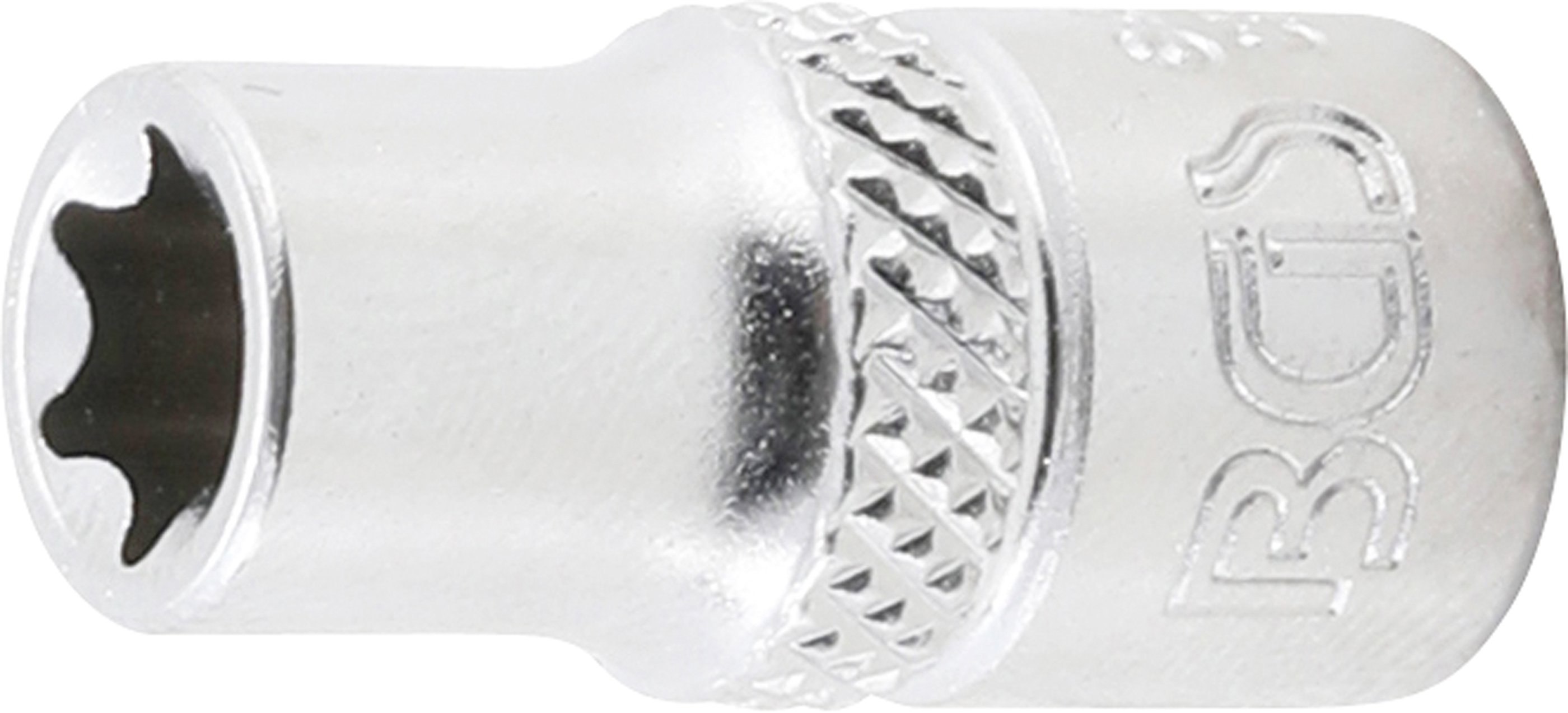 BGS Steckschlüssel-Einsatz E-Profil | Antrieb Innenvierkant 6,3 mm (1/4") | SW E8