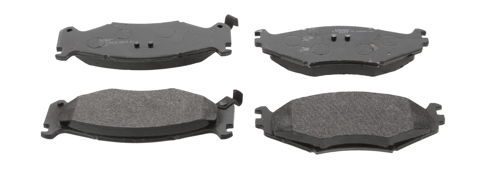 Bremsbelagsatz, Scheibenbremse