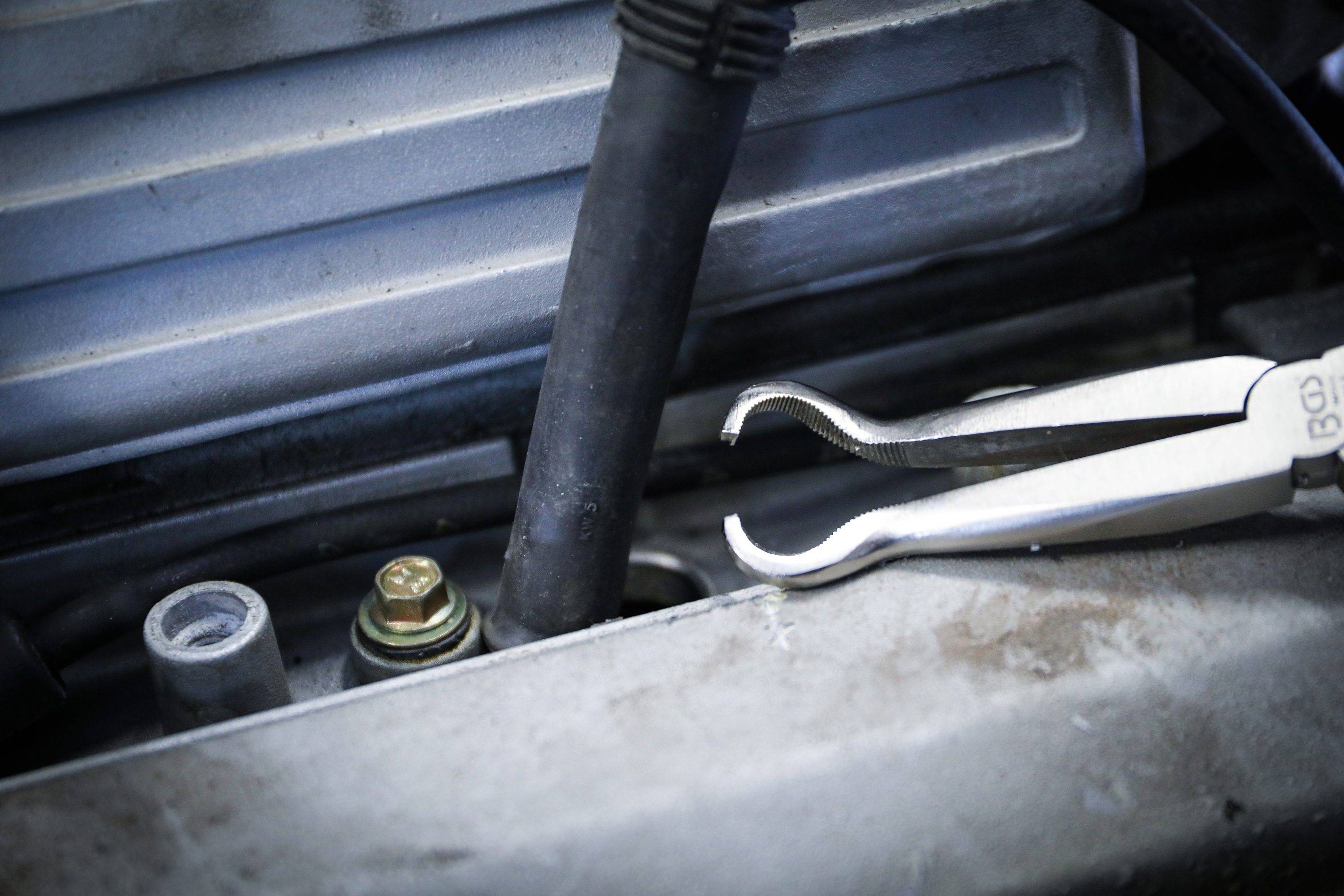 BGS Langbeck-Zangen-Satz | 290 mm | 5-tlg.