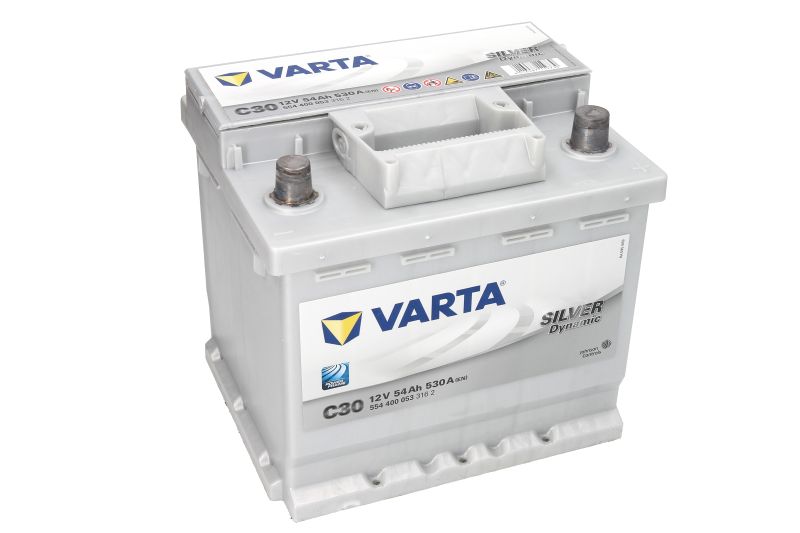 Starterbatterie VARTA C30 Silver Dynamic Autobatterie 12V 54Ah 530A