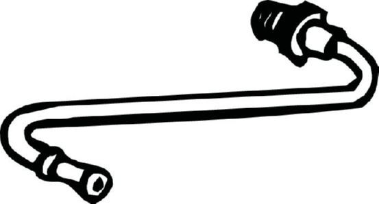 Druckleitung, Drucksensor (Ruß-/Partikelfilter)