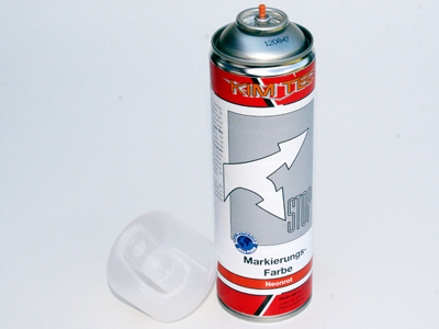 Kim-Tec Markierungsfarbe Spray RAL 2005 Neonrot 500 ml