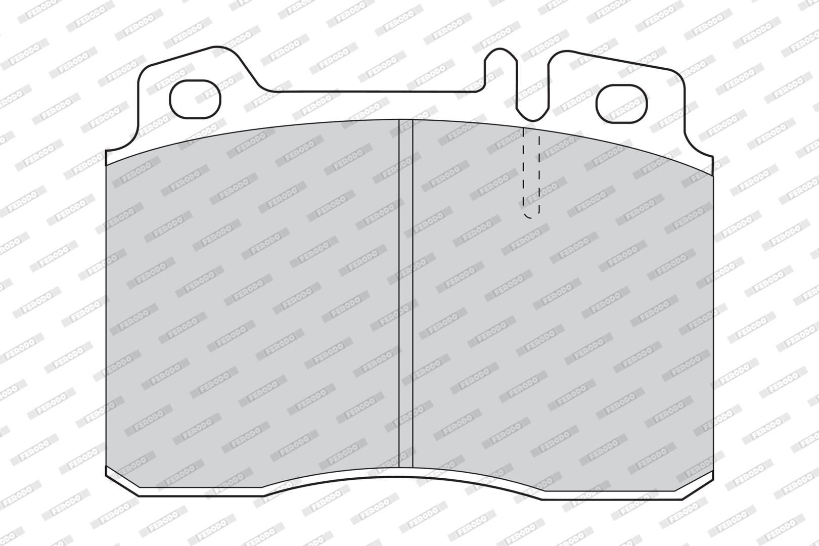 Bremsbelagsatz, Scheibenbremse