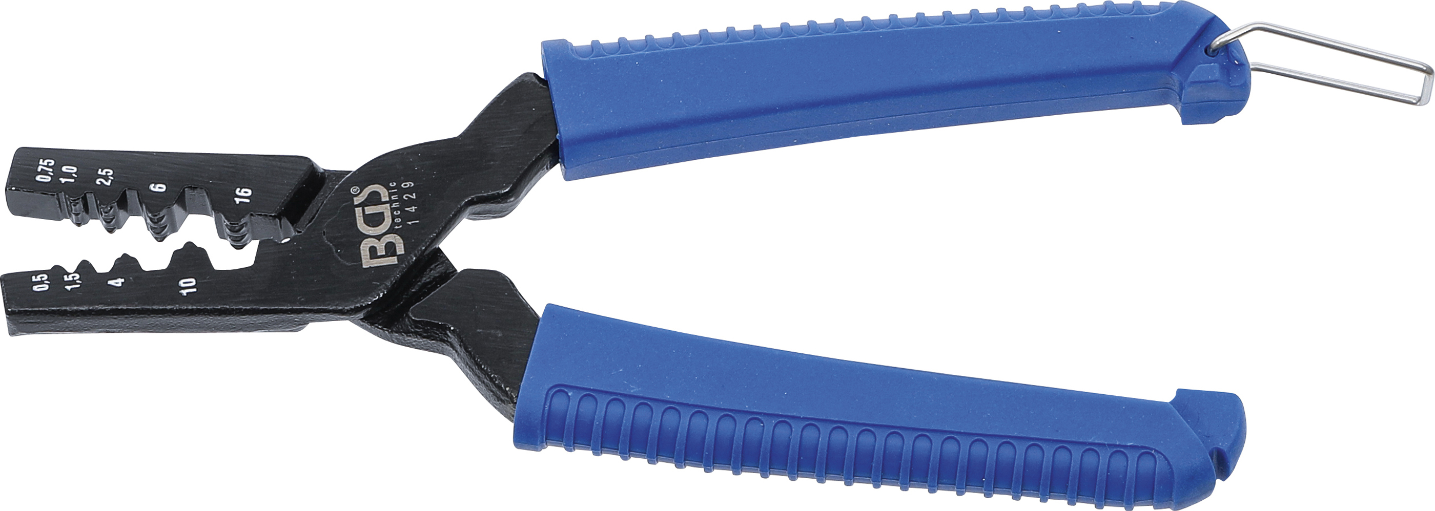 BGS Kabelschuh-Presszange | für Aderendhülsen bis 16,0 mm²